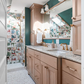 Bright Kitchen and Bathroom Remodel