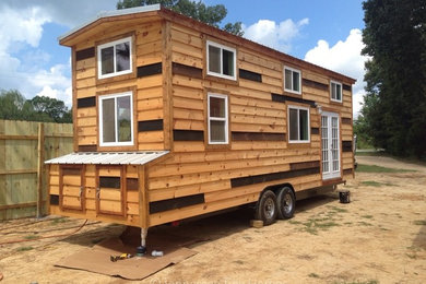 Wood gable roof idea in Other