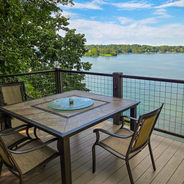 Welded Wire Handrailing for Home Deck