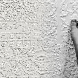 TEXTURED PURE ART MACRAME DECOR WHITE 15X30 - Wall And Floor Tile