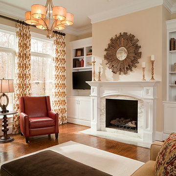 Contemporary Family Room Interior Design