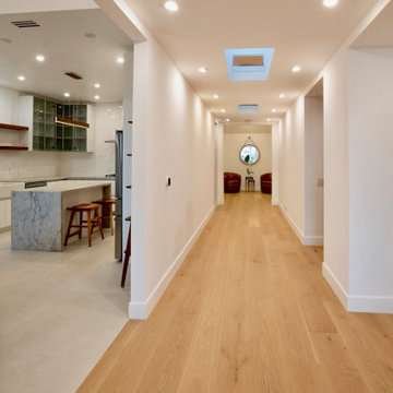 Hallway Connecting Kitchen and Entry