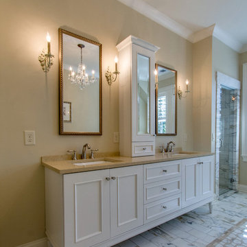 Master Bathroom Custom Vanity Combination