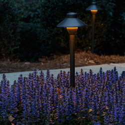 Alpharetta, GA Yard Lighting Project Path Light - Path Lights