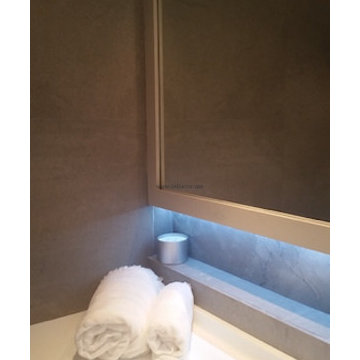 Complete bathroom remodelling with jacuzzi