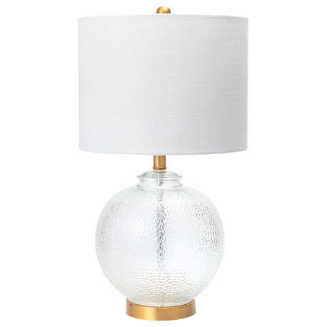 Nuloom Elmira 23" Glass Table Lamp