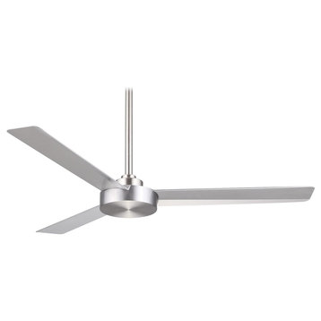 Minka Aire Roto 52 in. Indoor Brushed Aluminum Ceiling Fan with Wall Control