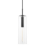Mitzi by Hudson Valley Lighting - Belinda 1-Light 18" Pendant, Old Bronze, Clear Glass - Features: