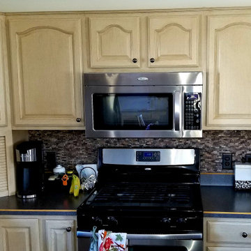 Antique Glazed Cabinets