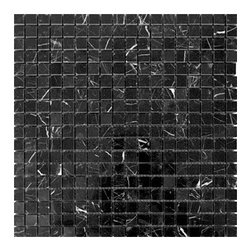 Nero Marquina Black Marble 5/8x5/8 Mosaic Tile Polished - Products