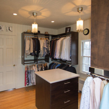 Bedroom Turned Walk-In Closet