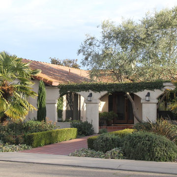 Mediterranean Entry Garden