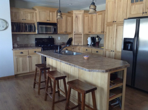 Hickory Kitchen Cabinets, Best Hickory Kitchen Cabinets