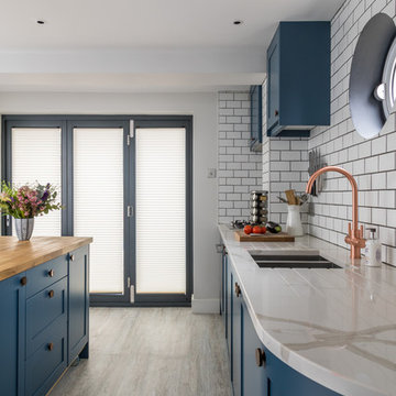 MeThD Custom Range Traditional Shaker-style kitchen