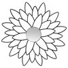 Chrysanthemum Mirror MIR4017A