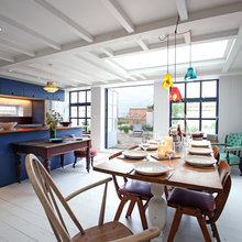 open plan kitchen/living space