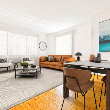 Virtual Staging Examples - Industrial Style