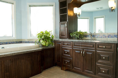 Example of a classic bathroom design in Calgary
