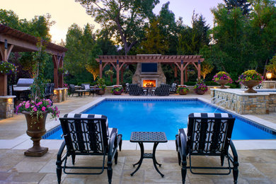 Pool - large traditional pool idea in Denver