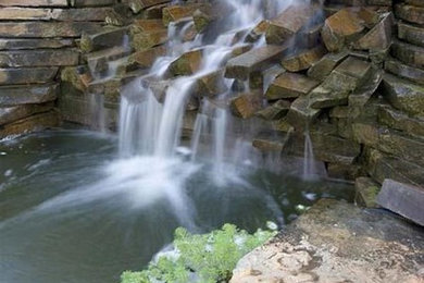 This is an example of a traditional landscaping in Columbus.
