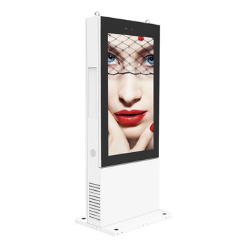 Outdoor interactive digital kiosk & self-service kiosk