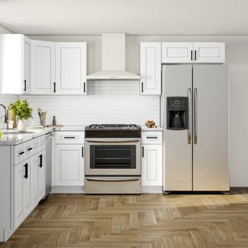 LessCare Kitchen Cabinets - 10x10 Layouts