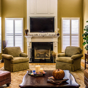 Mantel/Bookcases