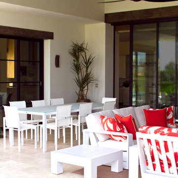 Modern Mediterranean Golf Retreat Scottsdale AZ