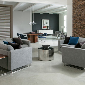 Thayer Coggin Midcentury Living Space by Milo Baughman