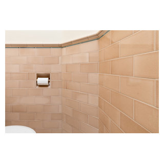 Blush Pink Victorian Bathroom - Victorian - Chicago - by Heritage Tile ...