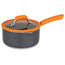 10-Piece Aluminum Cookware Set With Silicone Strainer Lids