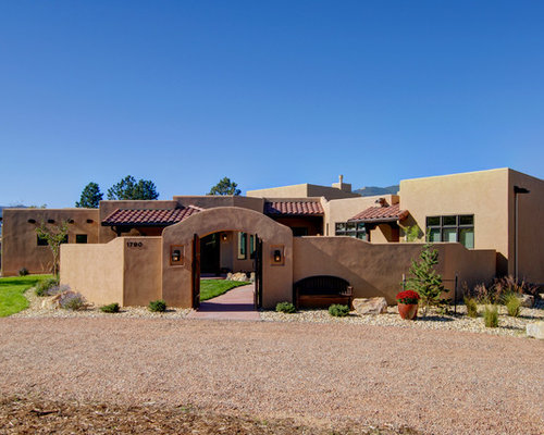 Santa Fe Exterior Home Design Ideas, Pictures, Remodel and Decor