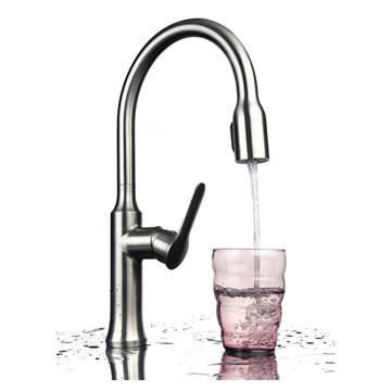 A-715-BN SINGLE HANDLE PULL DOWN KITCHEN FAUCET