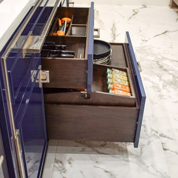 The Galley Dresser in Lapis