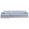 Fillmore 2-Piece Sectional Sofa, Performance Glacier, Chaise on Left