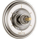 Delta - Delta Cassidy 6-Setting 3-Port Diverter Trim - Less Handle, Polished Nickel - Features: