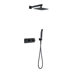 RBROHANT - Rain Shower System With Handheld Shower Head - Showerheads And Body Sprays