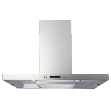 Windster WS-96TB30 500 CFM 30"W Wall Mounted Range Hood - Stainless Steel with