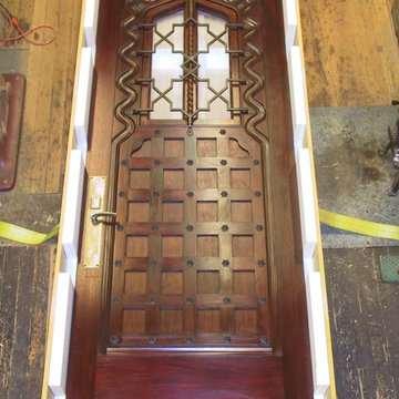 9 ft tall Moorish Style Door