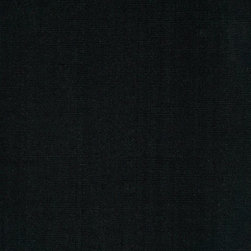 Oxford Blue Color Hudson Yarn Dyed Solid Cotton Blend Design Fabrics - Upholstery Fabric