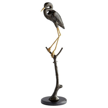 Midnight Avian Sculpture