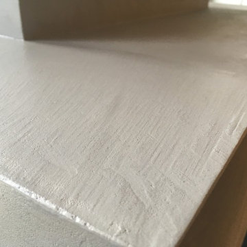Kamin mit Beton Cire