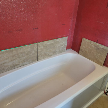 Bathroom renovation before
