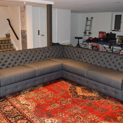 Sectional Sofa Tufted Back - Products