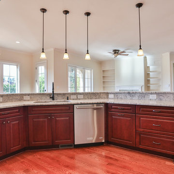 Tuscan Villa Custom Home in Maida Vale, Durham, NC