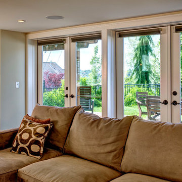 Light-filled Basement