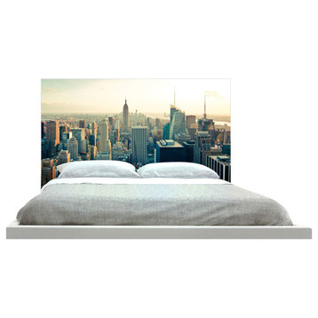 "New York Skyline In The Daytime" Headboard