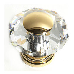 Leaded Crystal Knobs - Cabinet And Drawer Knobs