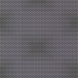 Rhona Purple Geometric - Wallpaper