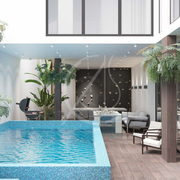 Simple Modern Villa Interior Design